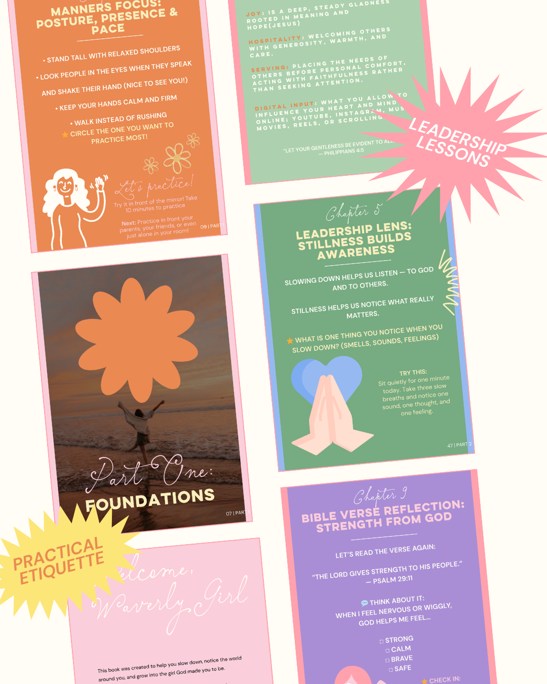 The Art of Etiquette, Confidence & Quiet Strength (A Workbook for Girls Ages 7–13)