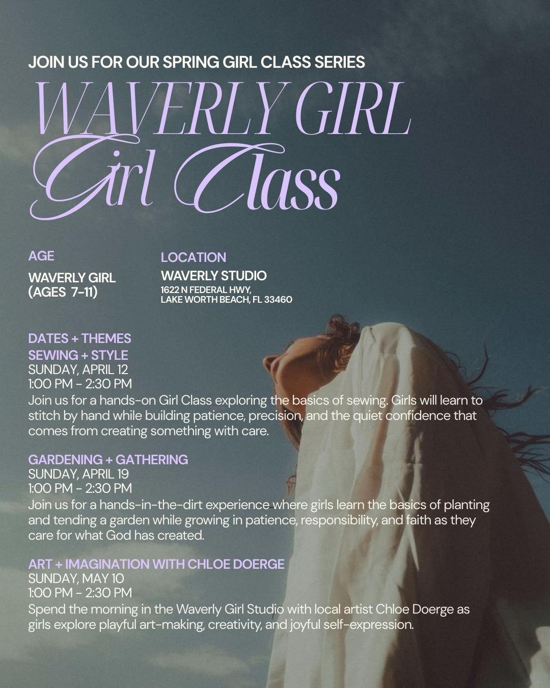 Spring Waverly Girl Classes (ages 7-11)
