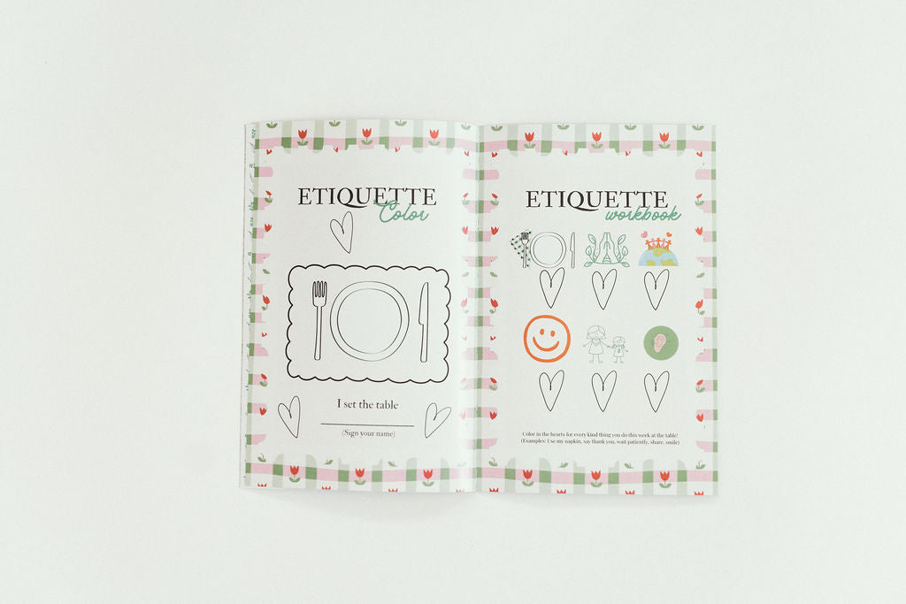 Little Lady Etiquette Booklet - Physical Booklet