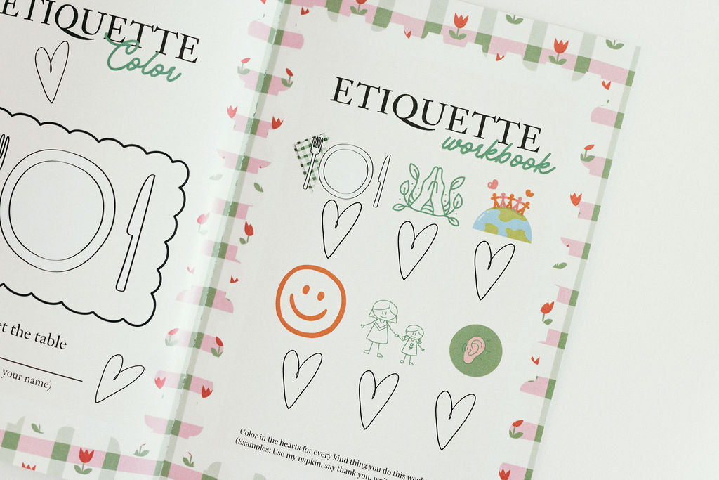 Little Lady Etiquette Booklet - Physical Booklet